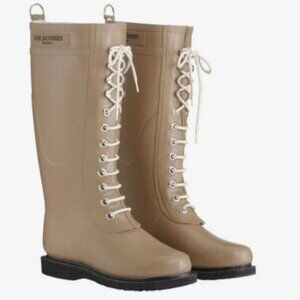 Ilse Jacobsen Hornbaek RUB15 Rubber Boots Long, color otter Size 37